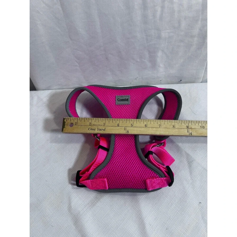 Coastal Dog Harness Medium Pink Mesh Comfort Wrap Adjustable Step-In Pet